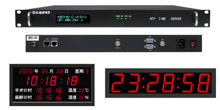 HJ208NTP网络时间服务器+数字子钟