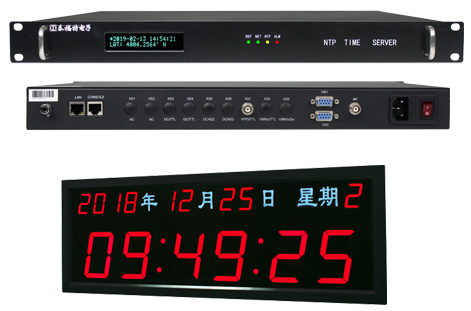 HJ208 NTP服务器+LED数字子钟