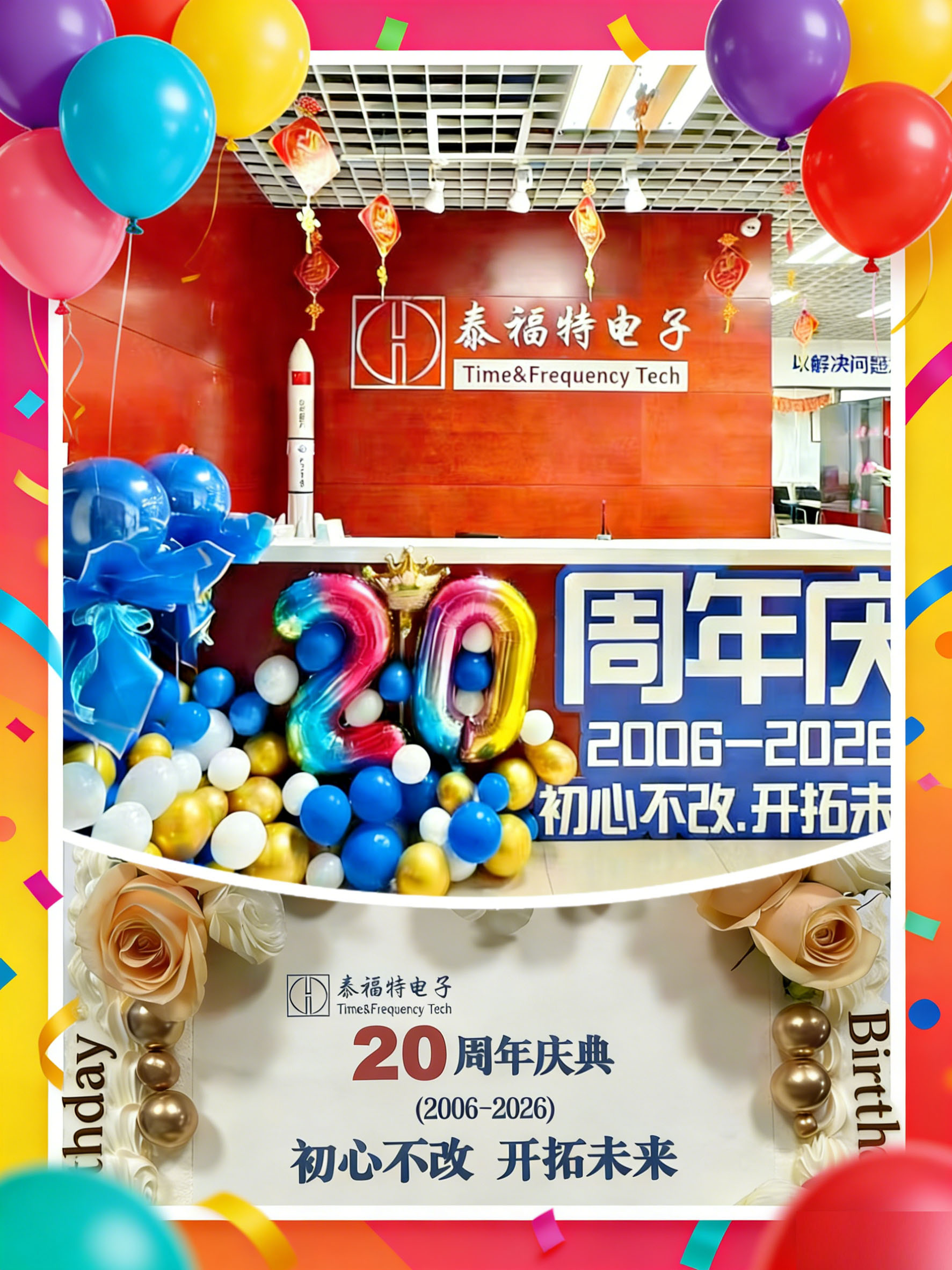 初心不改，开拓未来！我们20岁了！